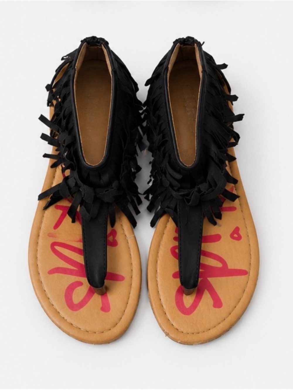 Iloveyokids fringe sandals